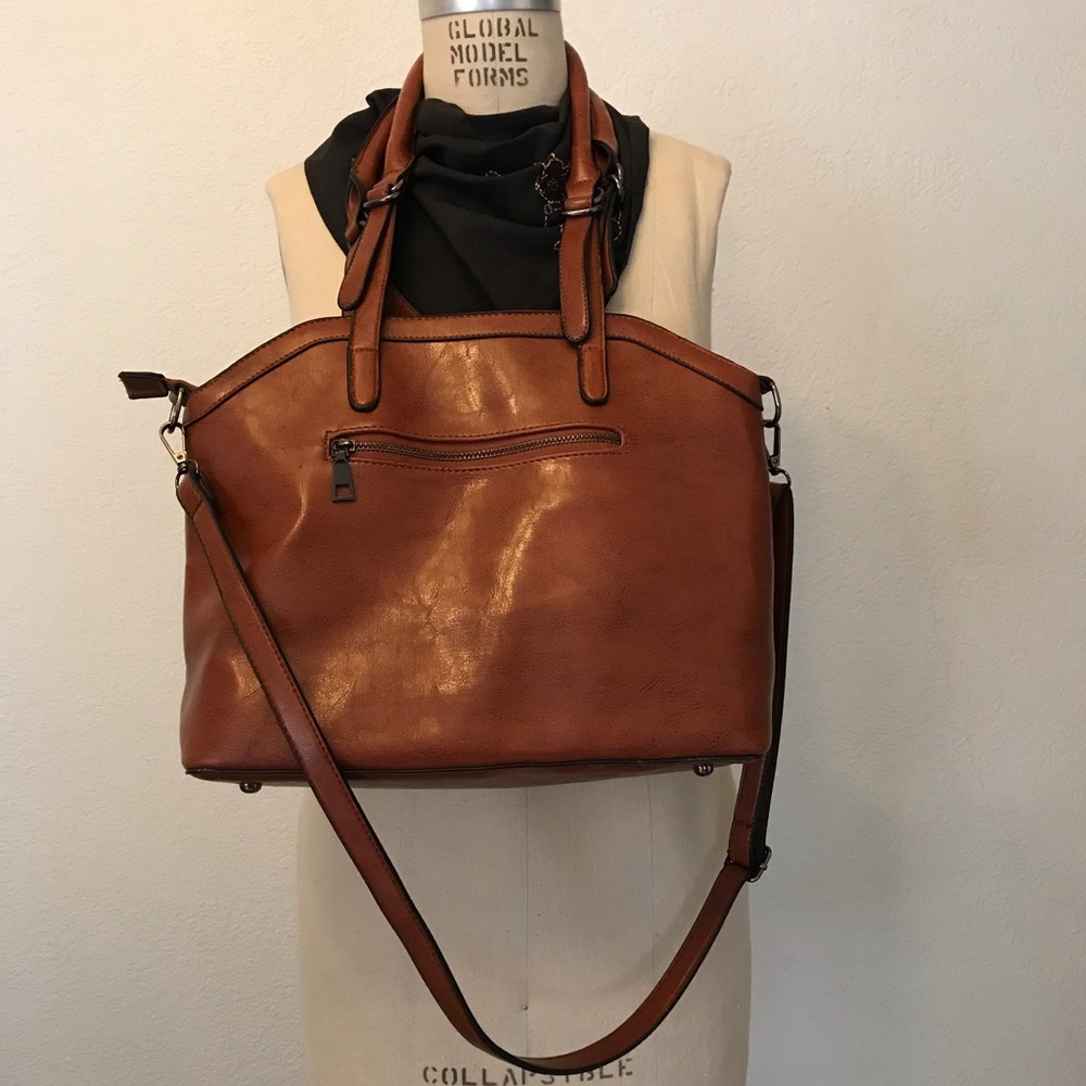 Weekend Edit vegan leather bag